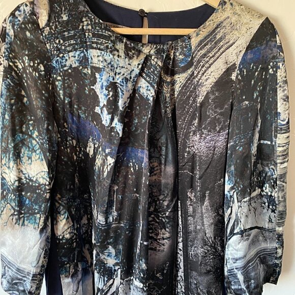 Jean Paul Berlin Abstract Long Sleeve Dress - Picture 4 of 7